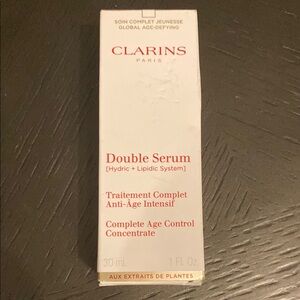 Clarins White Serum and Face Oil